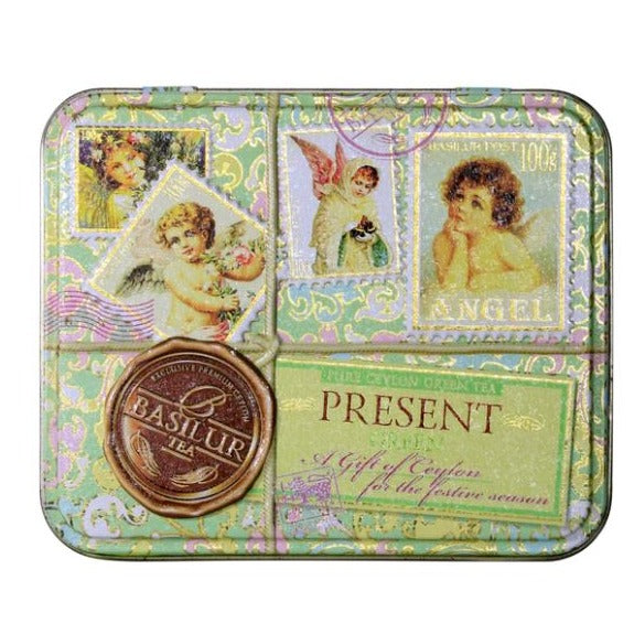 Ceylon Loose Leaf Green Tea Present Tin
