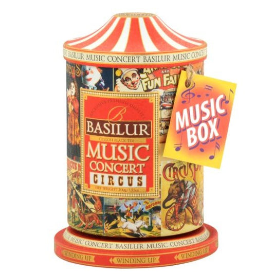 Wind Up Circus Musical Tea Box - Black Tea