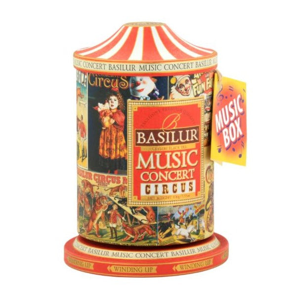 Wind Up Circus Musical Tea Box - Black Tea