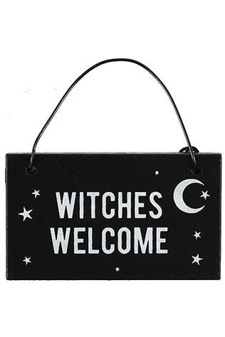 Witchy Hanging Mini Sign