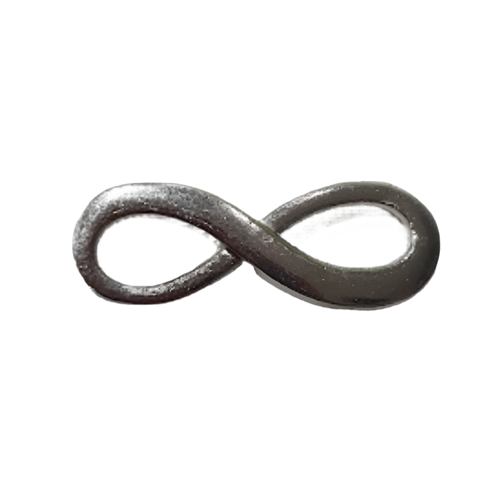 Silver Infinity Charm