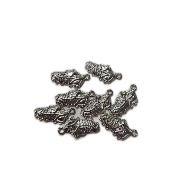 Silver Football Boot Charm