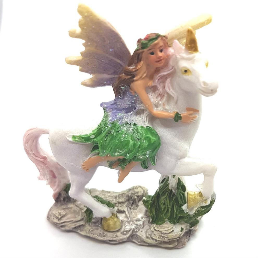 Fairy Riding Her Unicorn