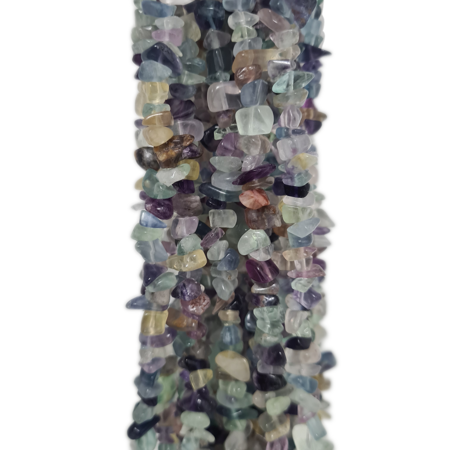 Fluorite Chip Bead Strand