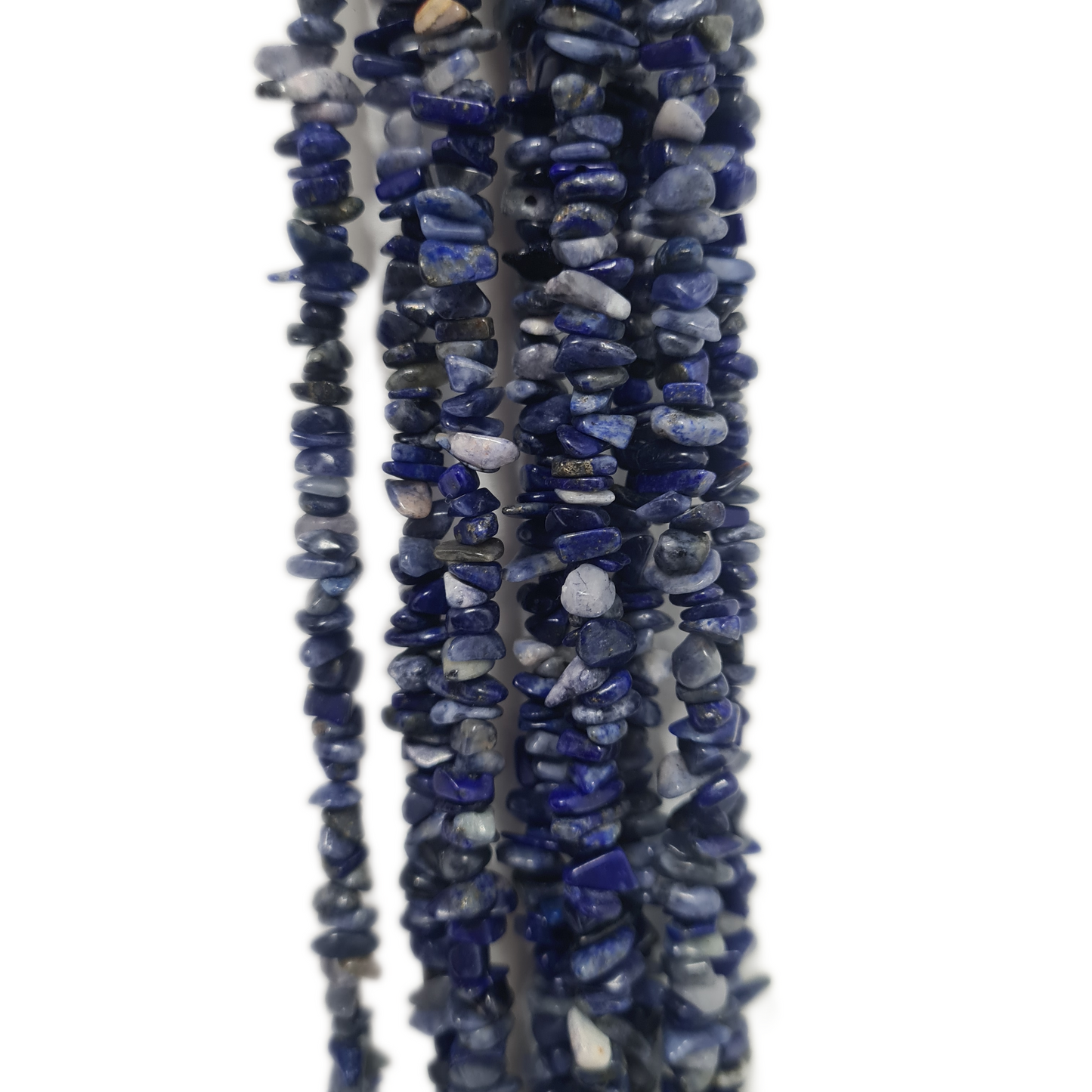 Sodalite Gemstone Chip Bead Strand