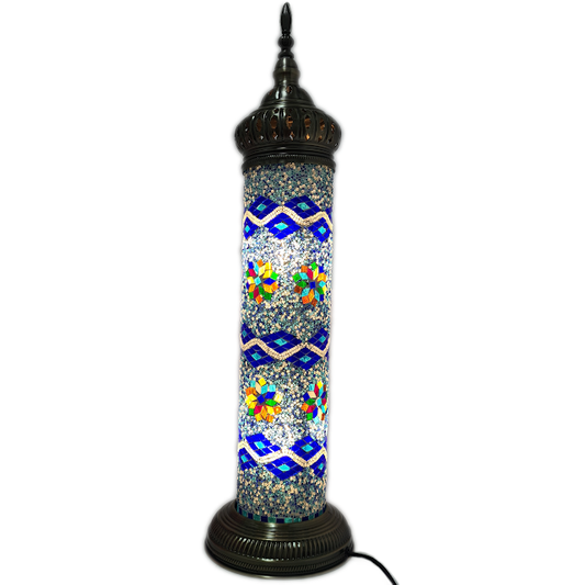 75cm Tall Column Mosaic Lamp - TL54