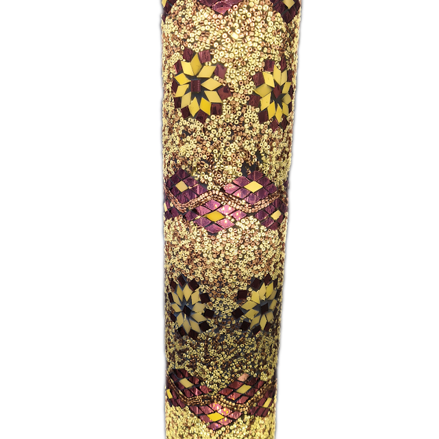 105cm Tall Column Mosaic Lamp - TL52