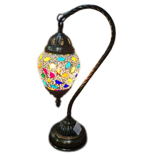 Turkish Mosaic Swan Lamp - TL15