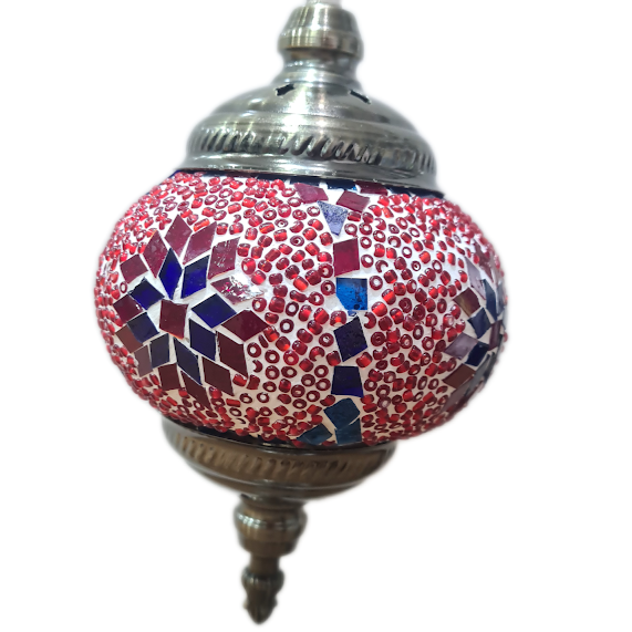 Turkish Mosaic Swan Lamp Tall TL17