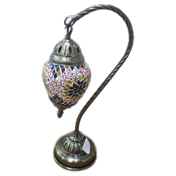 Turkish Mosaic Swan Lamp - TL15