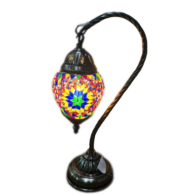 Turkish Mosaic Swan Lamp - TL15