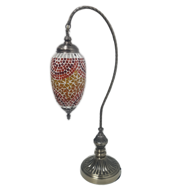 Turkish Swan Mosaic Lamp - TL21