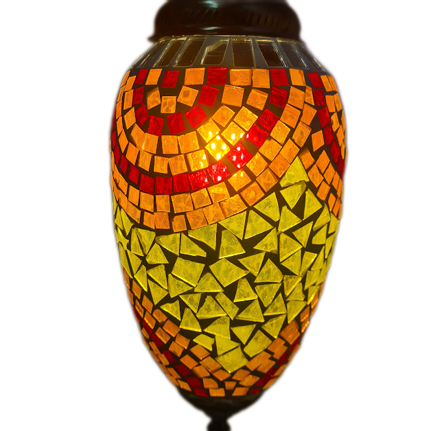 Turkish Swan Mosaic Lamp - TL21