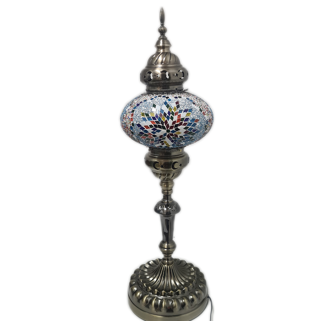 Large Globe Turkish Mosaic Lamp - TL25
