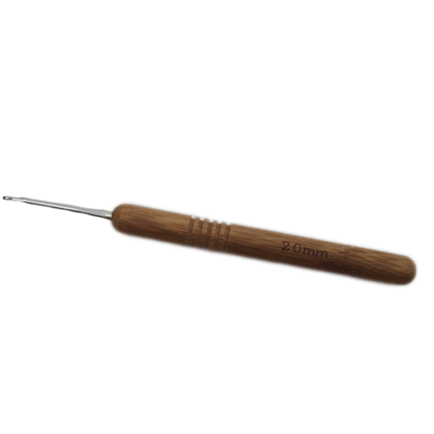 2.0mm Crochet Hook - Bamboo Handle