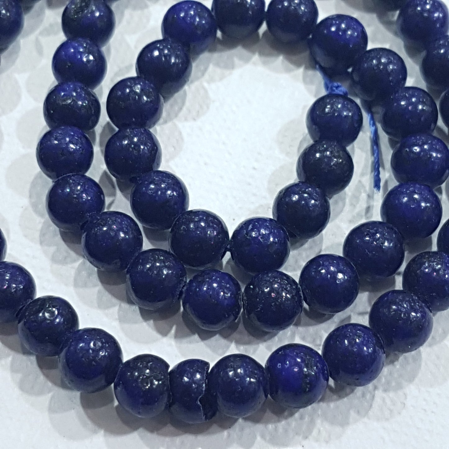 5.5mm Lapis Lazuli Gemstone Beads