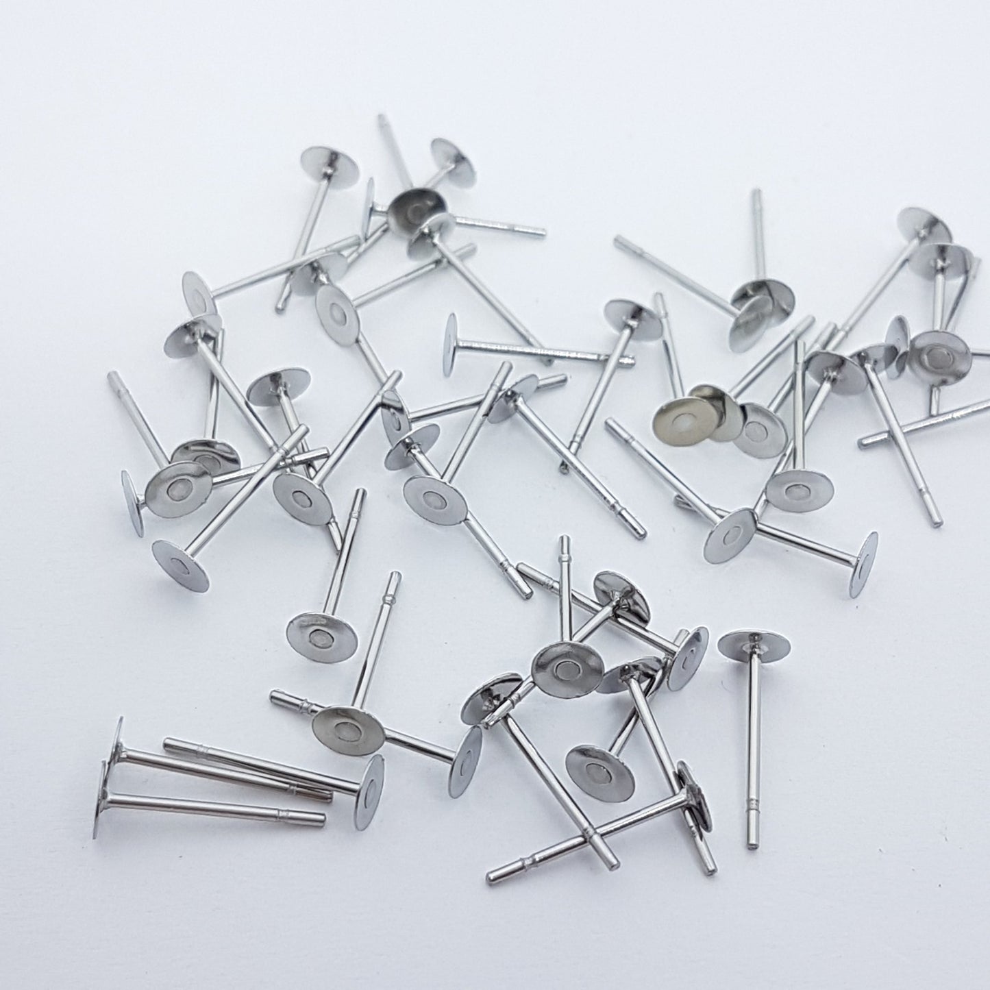50pc Stainless Steel Earring Posts
