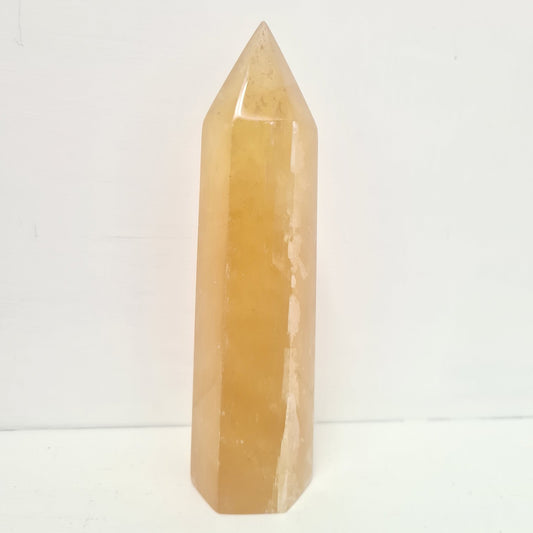 793g Honey Calcite Tower