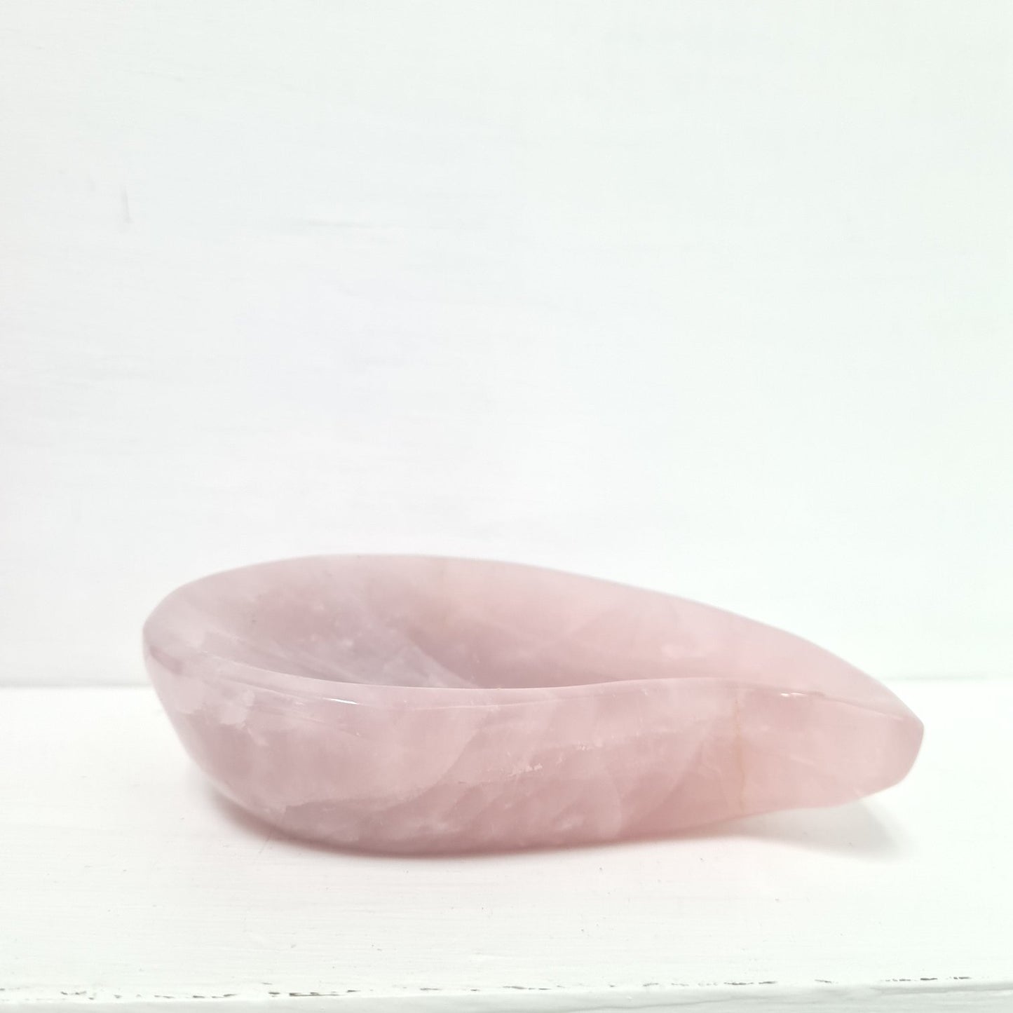 Rose Quartz Tear Drop Bowl