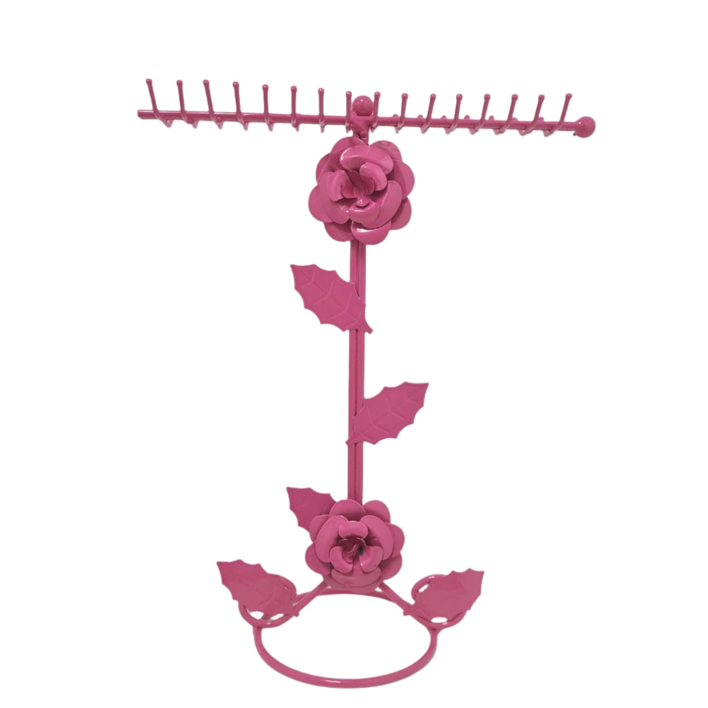 Pink Rose Jewellery Display Stand