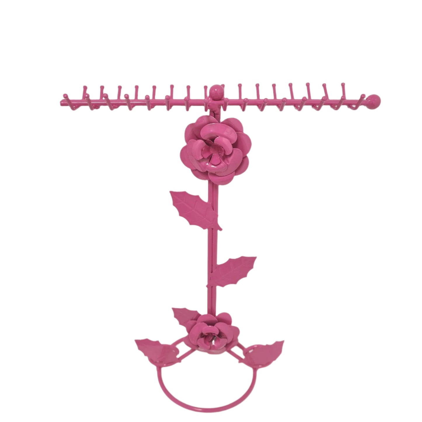 Pink Rose Jewellery Display Stand