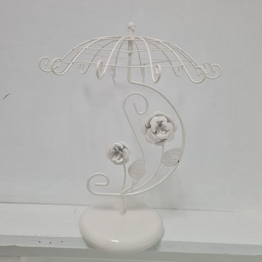Jewellery Stand With Flowers & Umbrella Carousel
