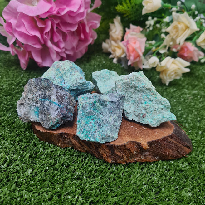 Blue Apatite Rough