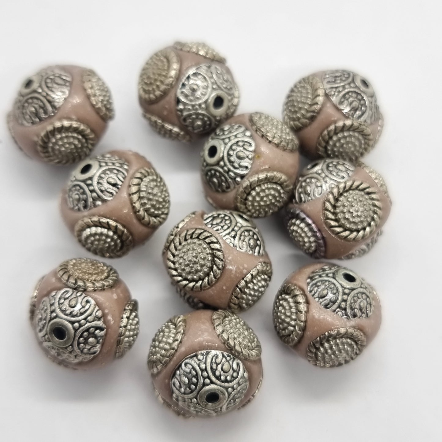 10pc Kashmiri Beads