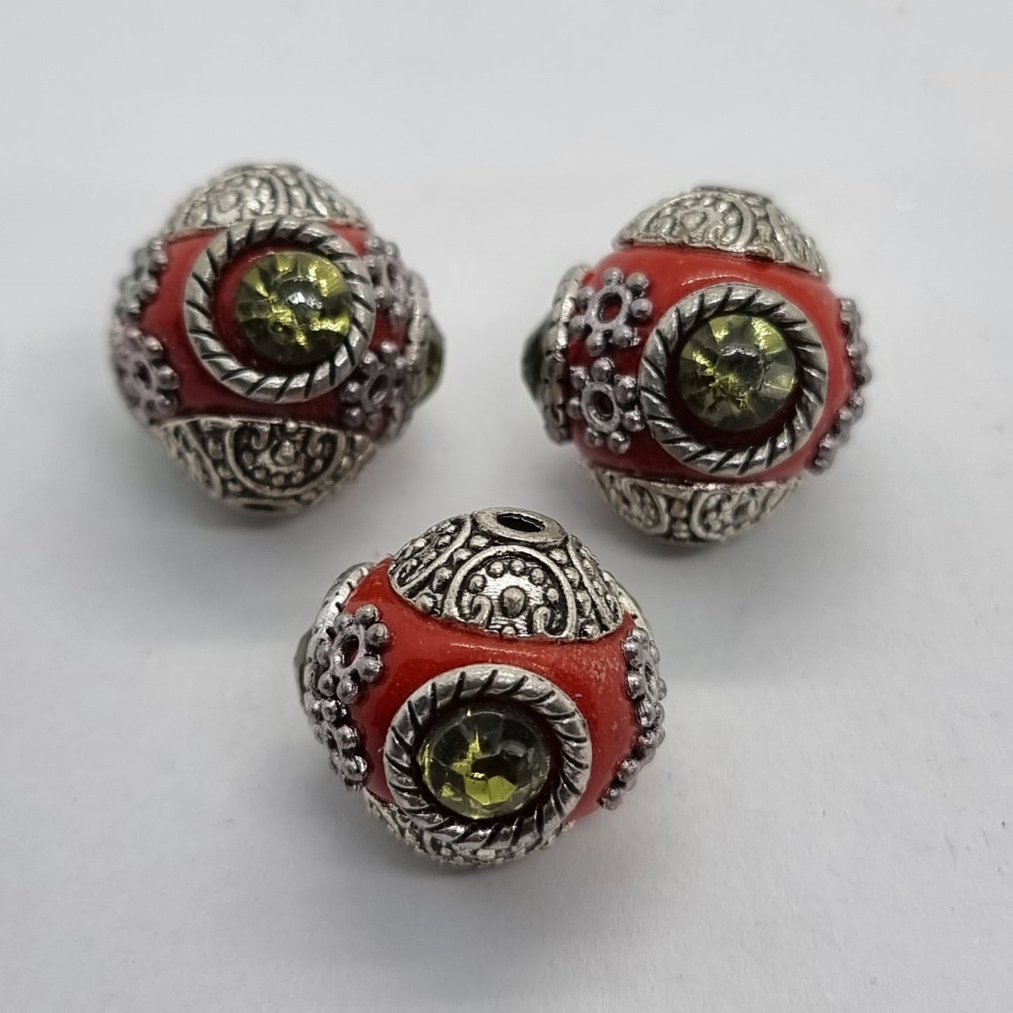 Rhinestone Kashmiri Beads