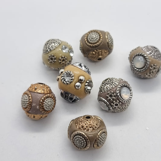 Mixed Kashmiri Beads