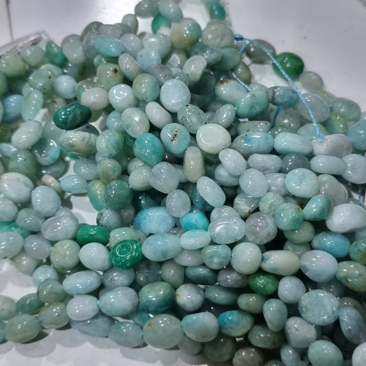 Amazonite Gemstone Nugget Beads