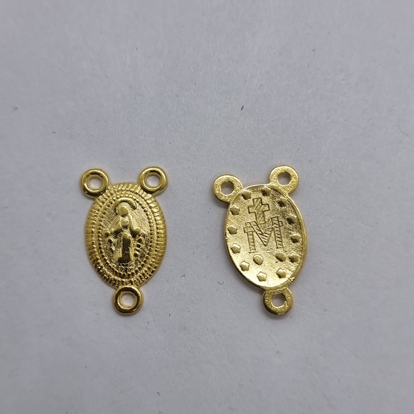 Gold Rosary Charm Connector