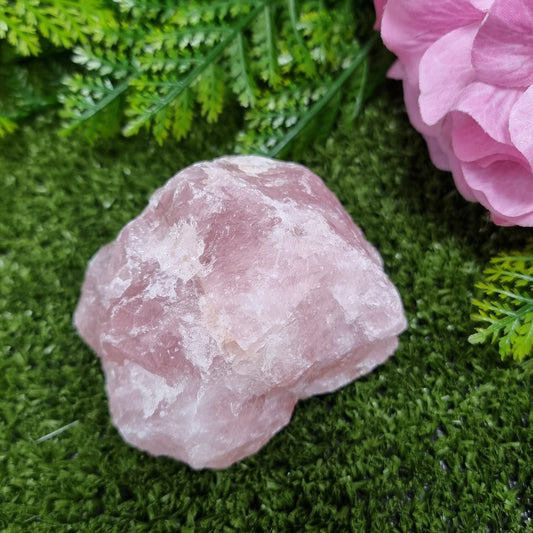 308g Rose Quartz Natural Rough Piece