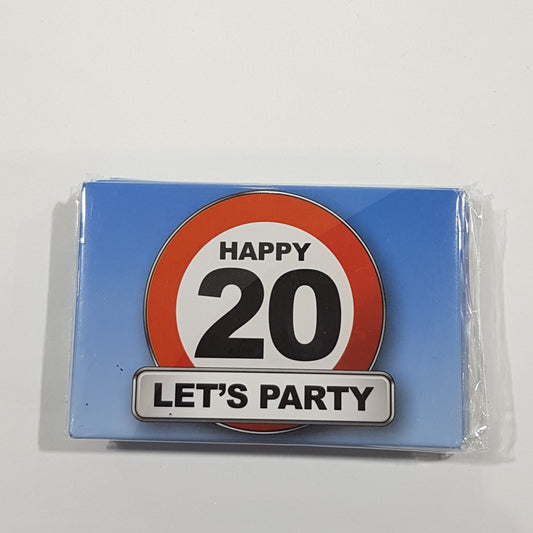 Happy 20th Magnet