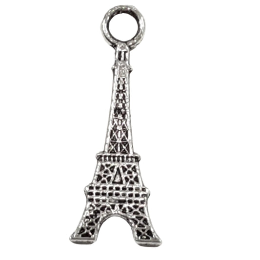 Large Silver Eiffel Tower Charm