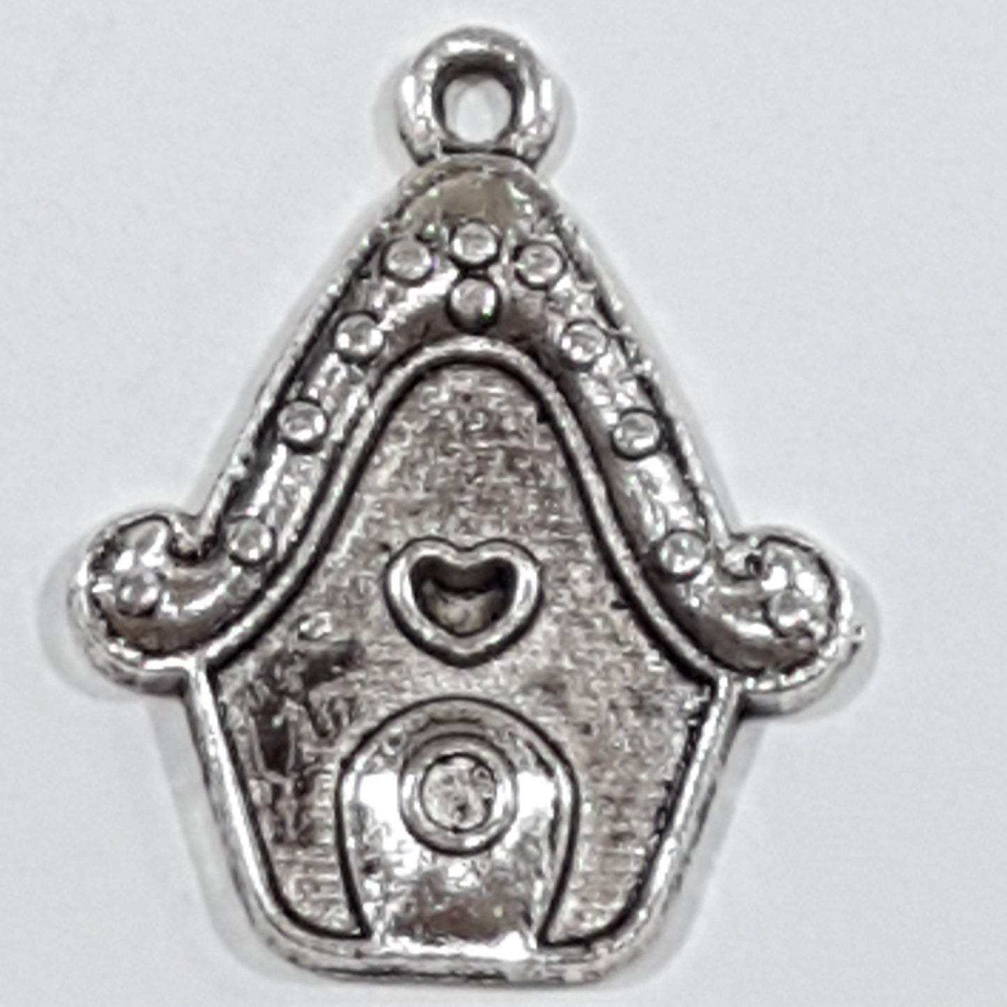 Silver Fairy Door Charm