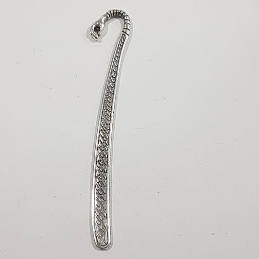Silver patterned Book Mark With Hand Loop