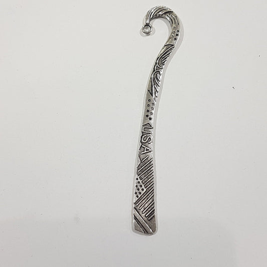 Silver USA Book Mark