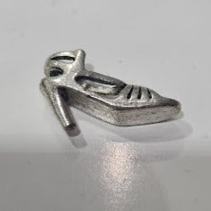 Silver Open Toe Heel Charm