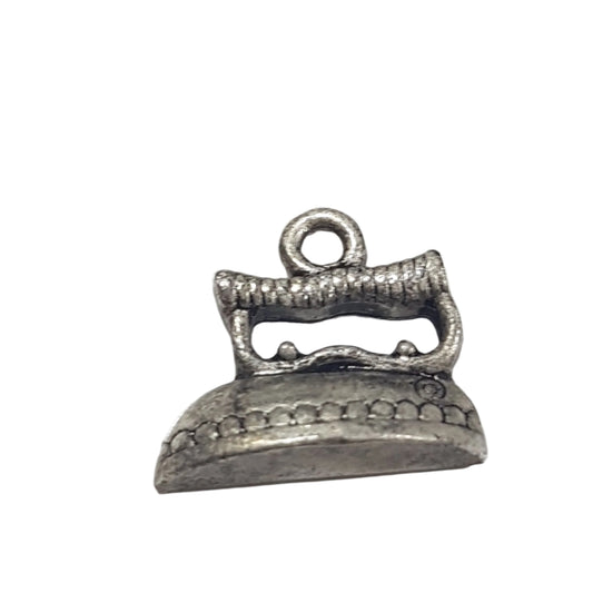 Silver Iron Charm