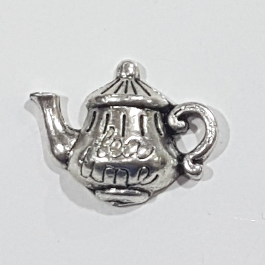 Silver Tea Pot  Charm