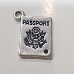 Silver Passport Charm
