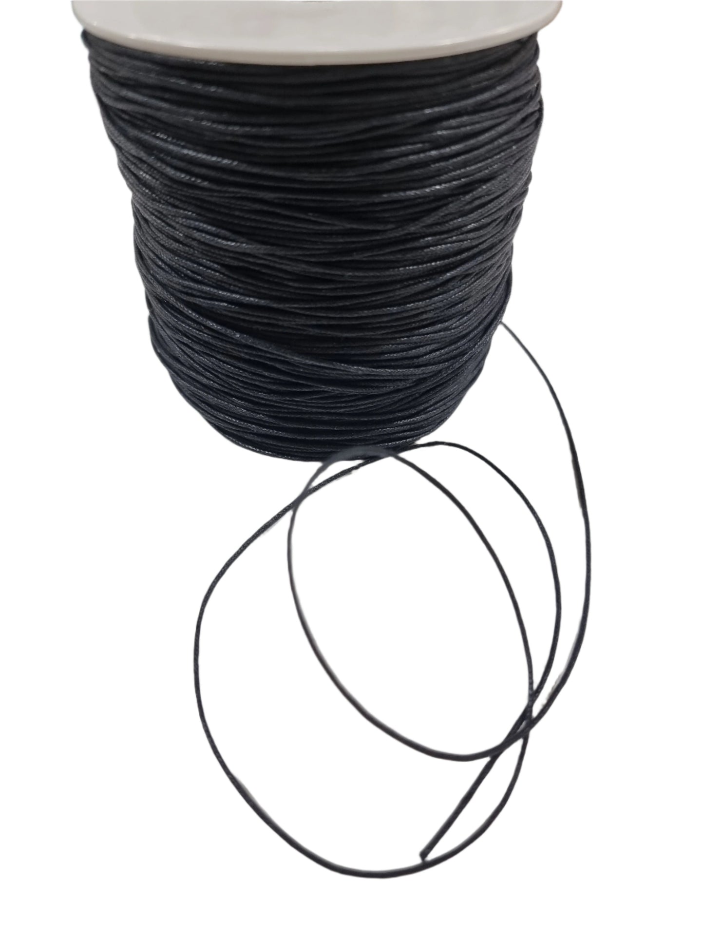 1M 2mm Black Cord