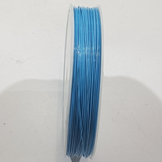 100m Light Blue Tiger Tail Wire Roll