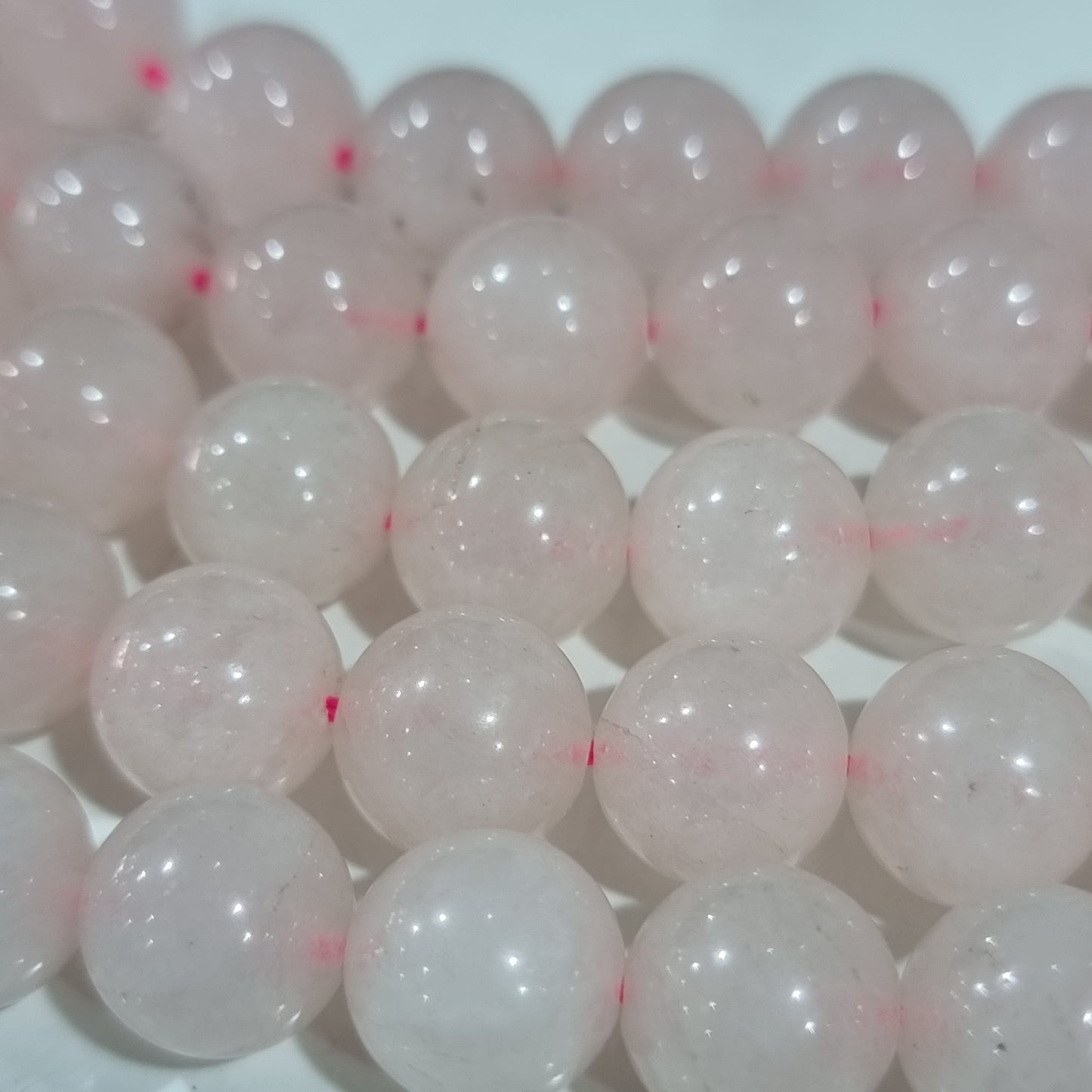 12mm Rose Quartz Bead Strand