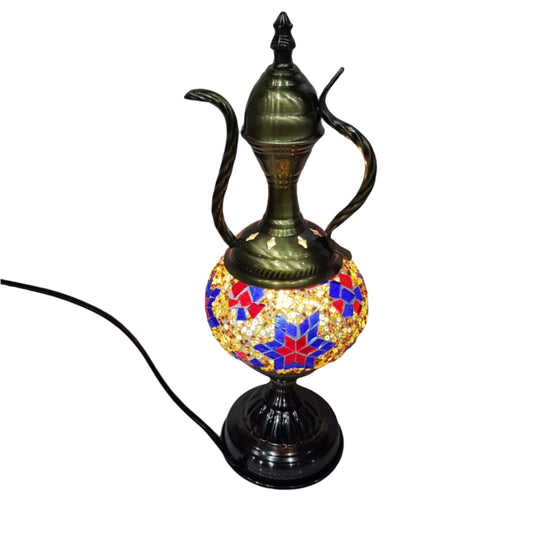 Turkish Mosaic Teapot Lamp - TL9