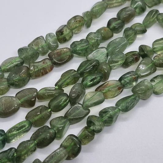 Peridot Gemstone Nugget Beads
