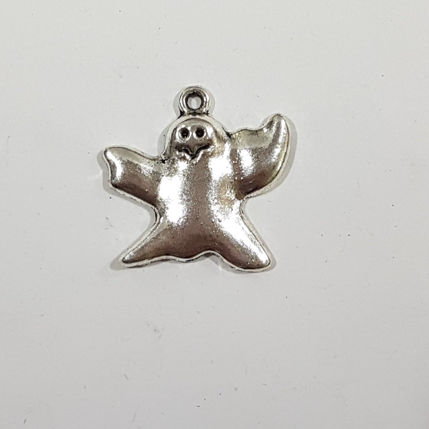 Silver Ghost Charm