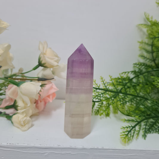 Purple Fluorite Point