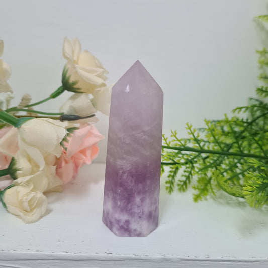 Purple Fluorite Point